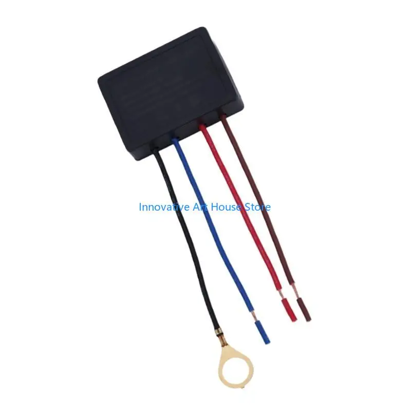 E1PC & Functional Touch Switches Convenient Desk Light Plastic 220V Simple Installation Perfect for Lamp