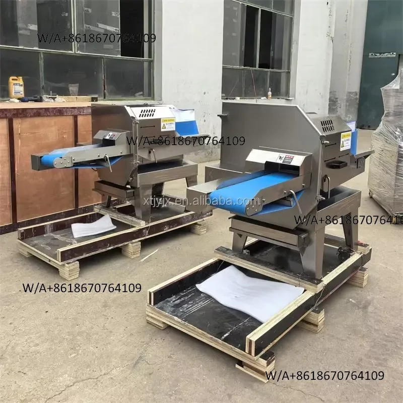 JIAYANG New 220V Adjustable Thickness Cooked Meat Cutter Multi-purpose Industrial Beef Slicer