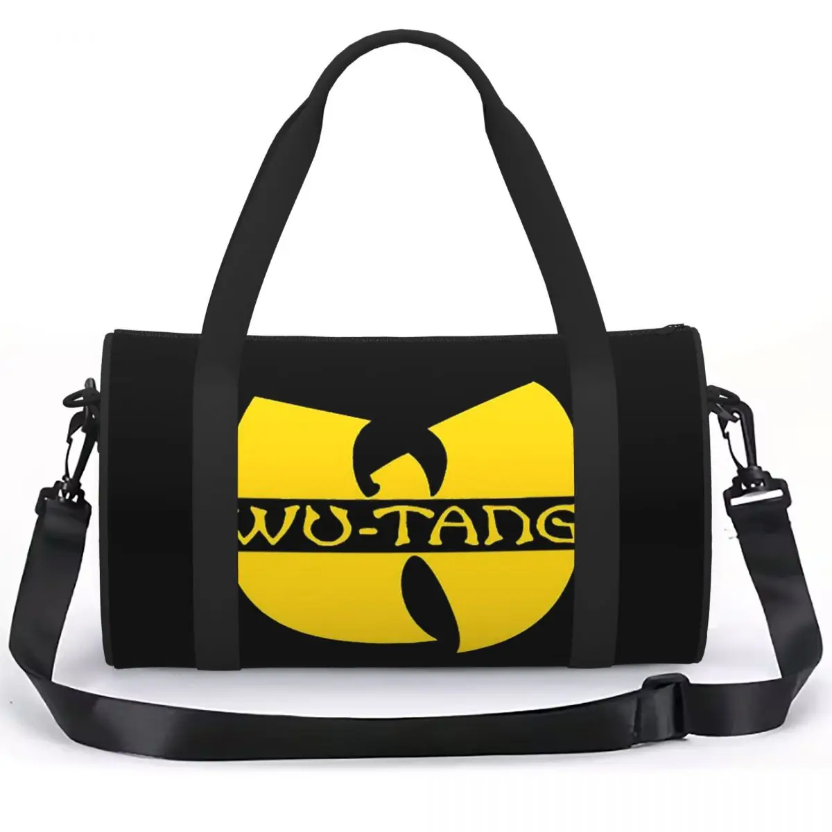 Wu Tang Clan PrintLuggage Bag Large Capacity Duffle Tote Bag Handbags Gym Bags Fitness Bag for Boys Girls