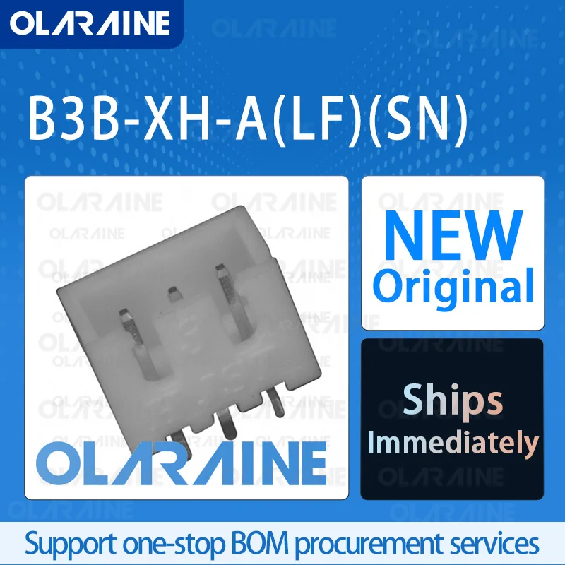 

50/200/500Pcs B3B-XH-A(LF)(SN) 100% brand new and original IC chip Connector headers and wire housings 3 Position