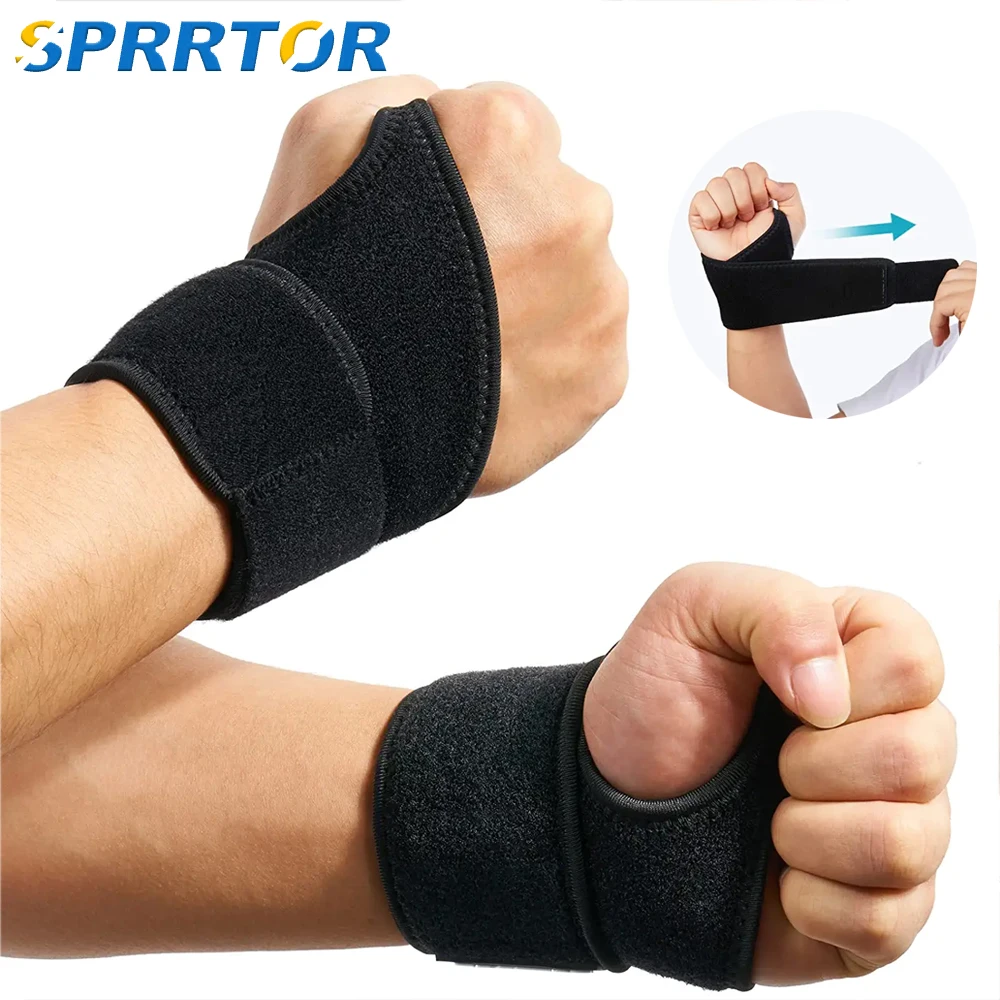 Adjustable Sport Wrist Brace,Wrist Support,Wrist Wrap,Hand Support,Carpal Tunnel Brace for Fitness,Arthritis Pain Relief