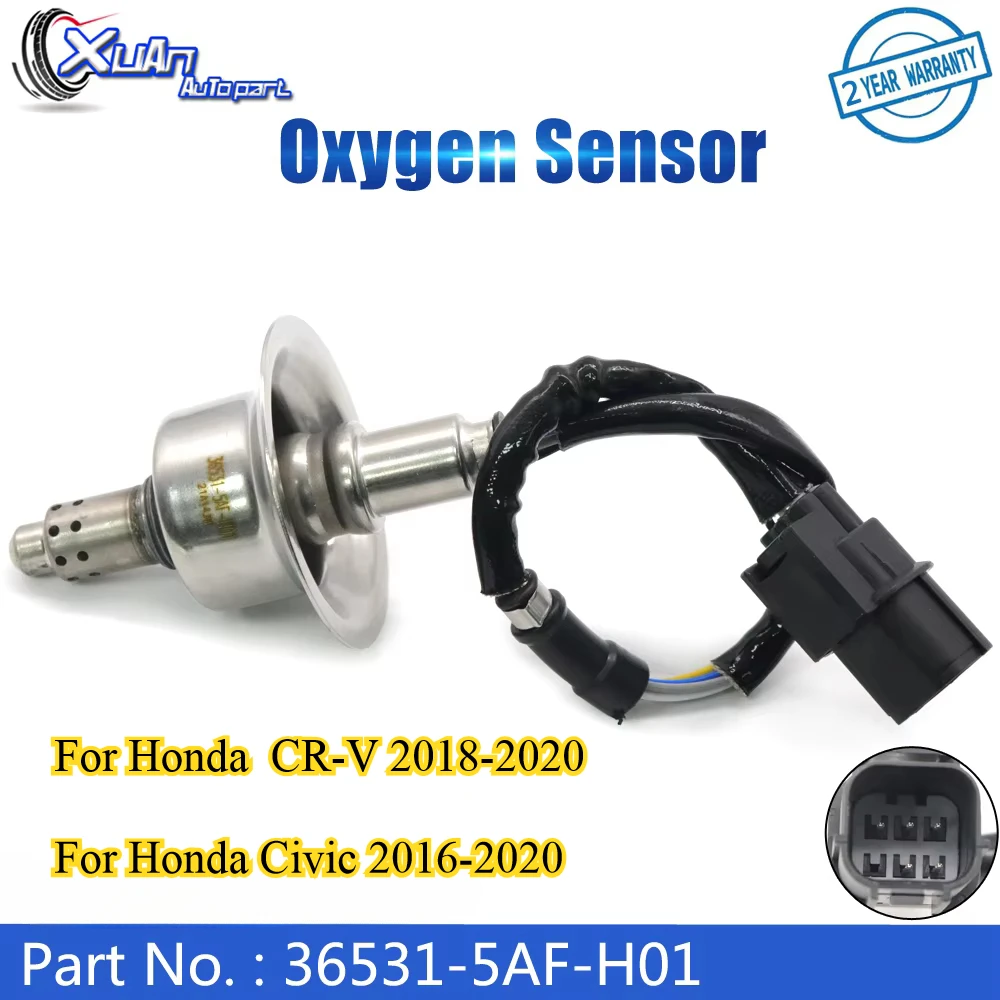

Front Air Fuel Ratio Lambda O2 Oxygen Sensor 36531-5AF-H01 For Honda CR-V Civic 1.5L 2.0L 16-20 FC1 FC7 RW1 RW2 365315AFH01