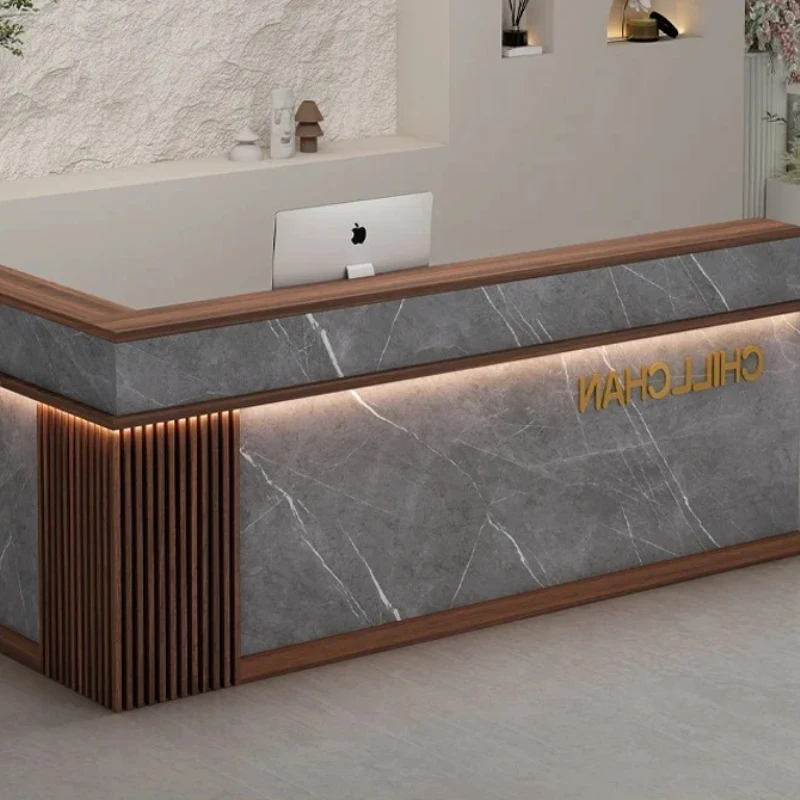 

Professional Modern Bar Counter Classic Unique Cool Commercial shop counter Reception Desk Salon Glamour Commercial Furniture