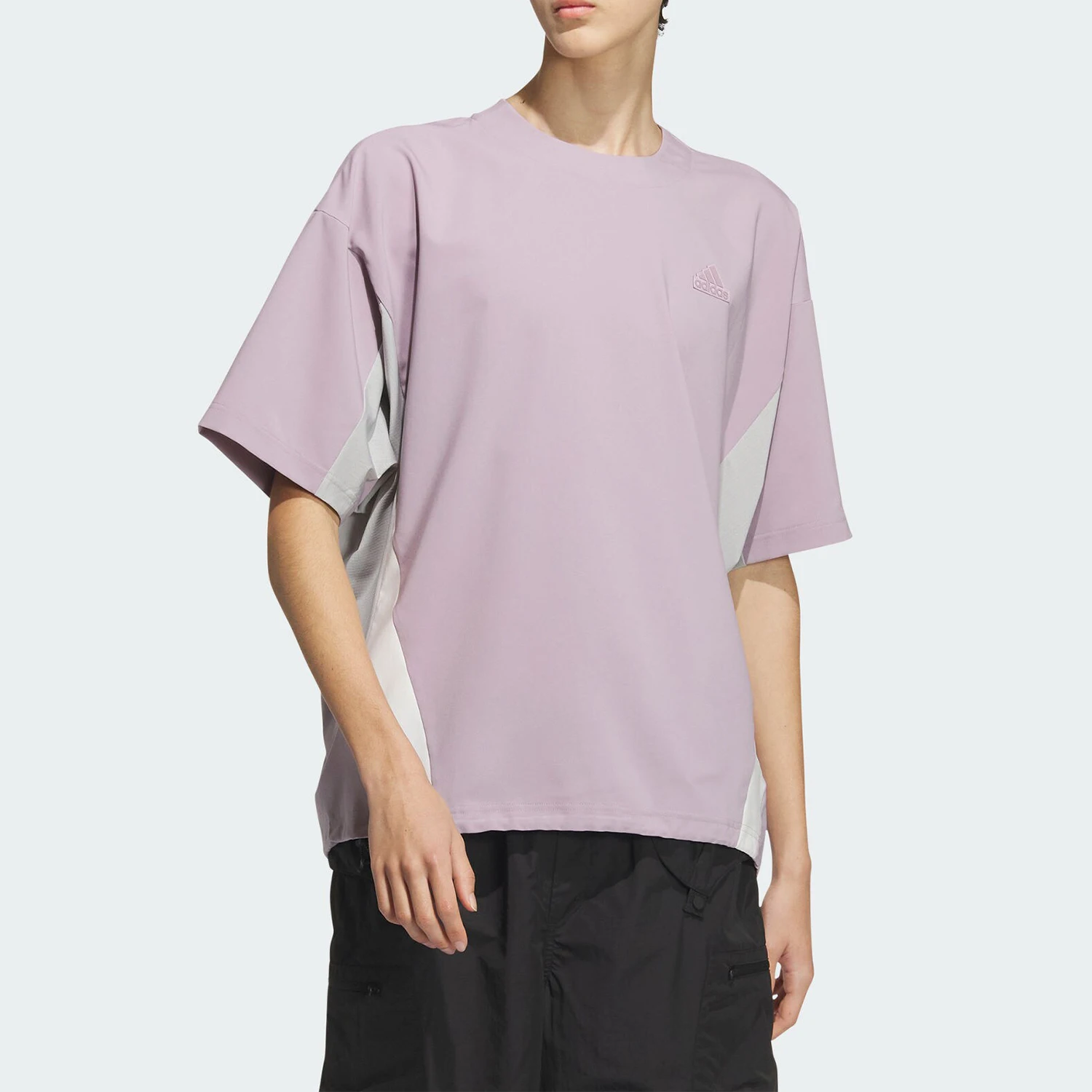 

Adidas genuine FUSTL SS WV TEE Men's Minimalist Loose T-shirt JI9868