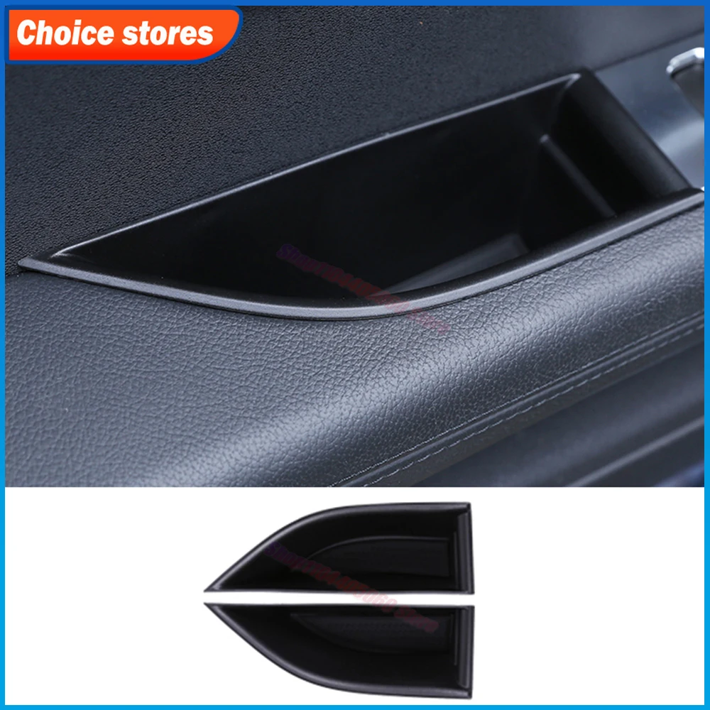 Car Door Handle Storage Box Organizer for Land Rover Range Rover Evoque L538 Discovery 4 L319 Phone Holder Interior Accessories