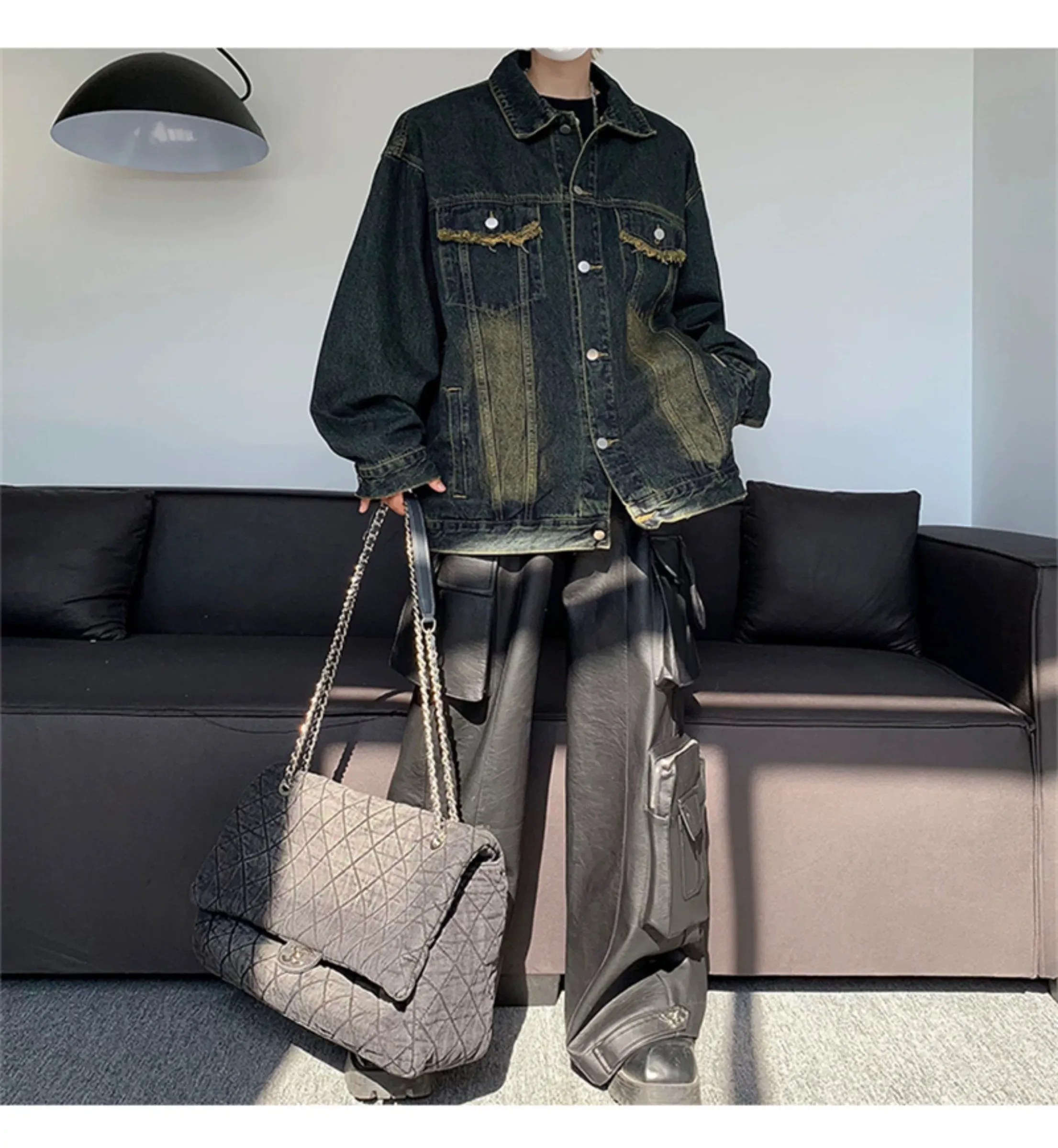 

Мужская куртка-пальто класса люкс для отдыха на пляже в тропических странах: легкая, дышащая, прохладная, повседневная, свободного кроя