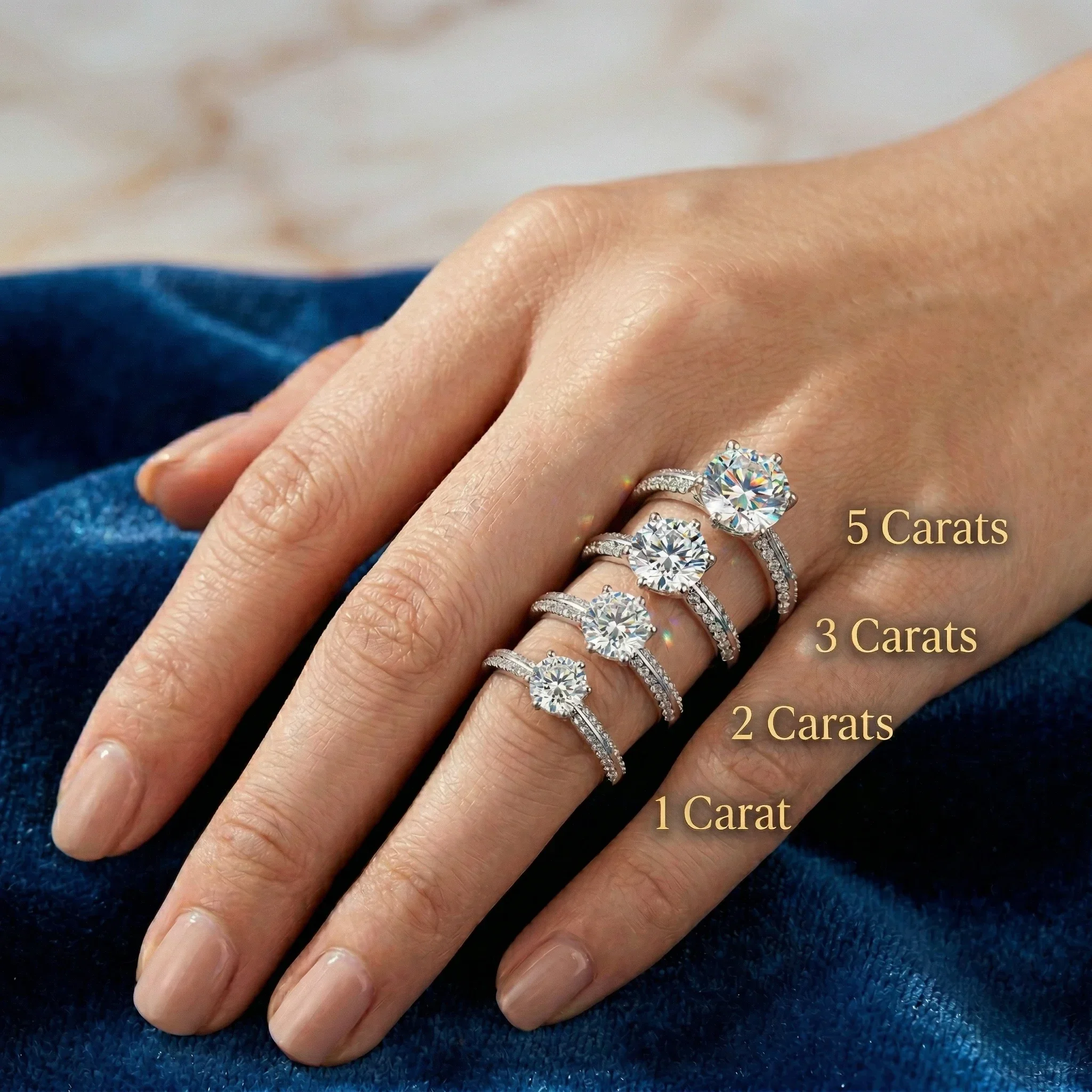 

Кольцо с муассанитом 1-5 карат, цвет D, чистота VVS1, круглая огранка, из стерлингового серебра S925, роскошное, с ореолом, для свадьбы, помолвки, подарок на день рождения, годовщину