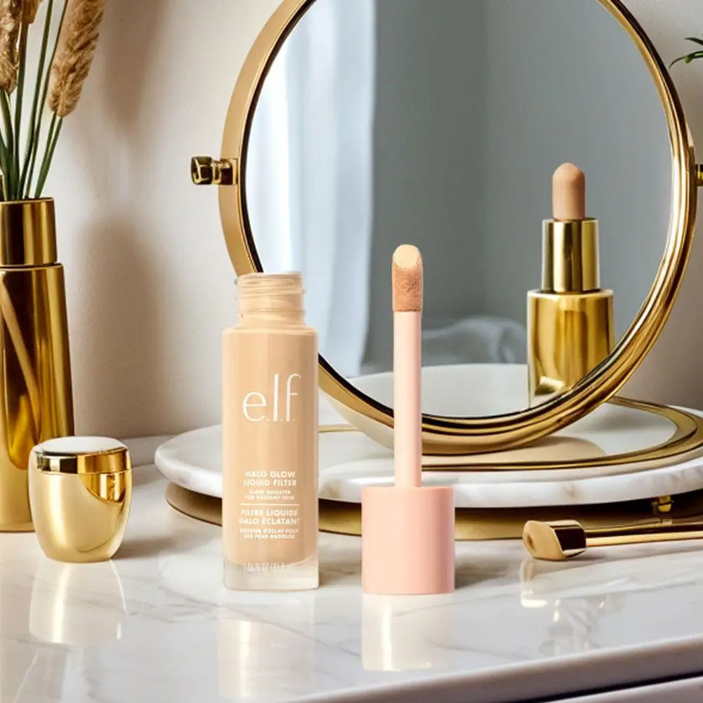 Elf Long-Lasting Face Concealer Full Coverage Enhance the Three-Dimensional Lightweight Brighten Waterproof Liquid Concealer