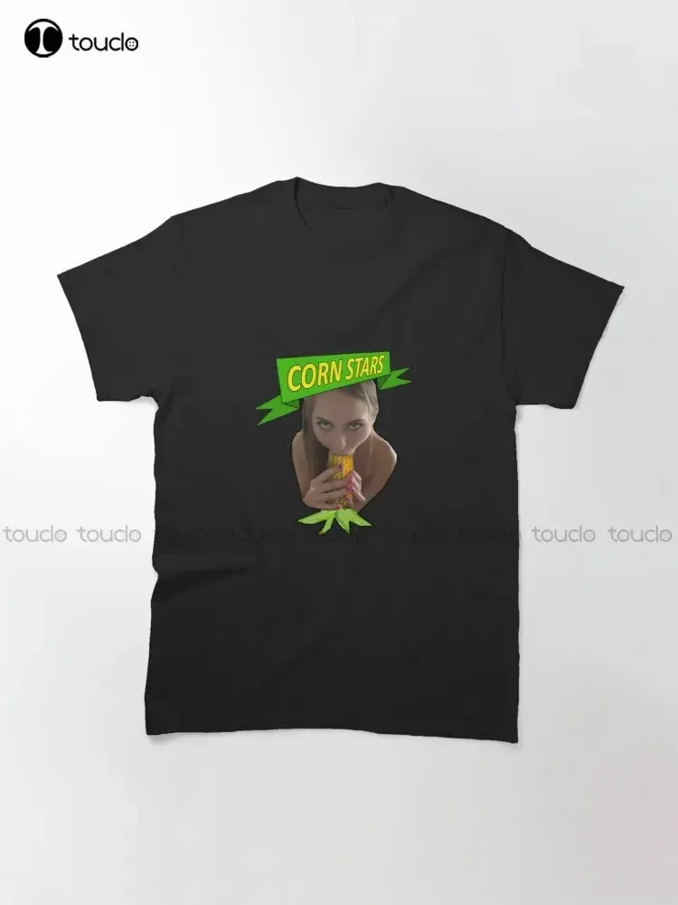 Riley Reid Sucking Corn - Cornstars Series Classic T-Shirt Kindergarten Teacher Shirts Custom Christmas Gift New Popular Xs-5Xl
