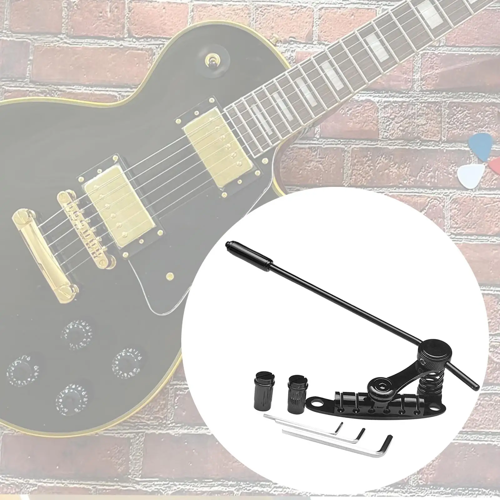 Tremolo Bridge Studs Vibrato Bridge Zinc Alloy Professional Guitar Spare Parts for Electric LP SG
