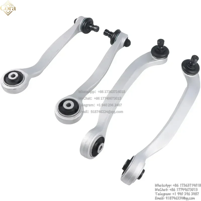 4Pcs Upper Control Arms 3W0407505 3W0407506 3W0407509 3W0407510 for Continental Gt Gtc & Flying Spur Models 2004-2018