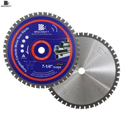 BRSCHNITT 1pc Dia165/184mm Iron Cutting Disc Alloy Saw Blade for Cutting Iron Steel Rebar Flat Barsteel Cutting Circular Saw