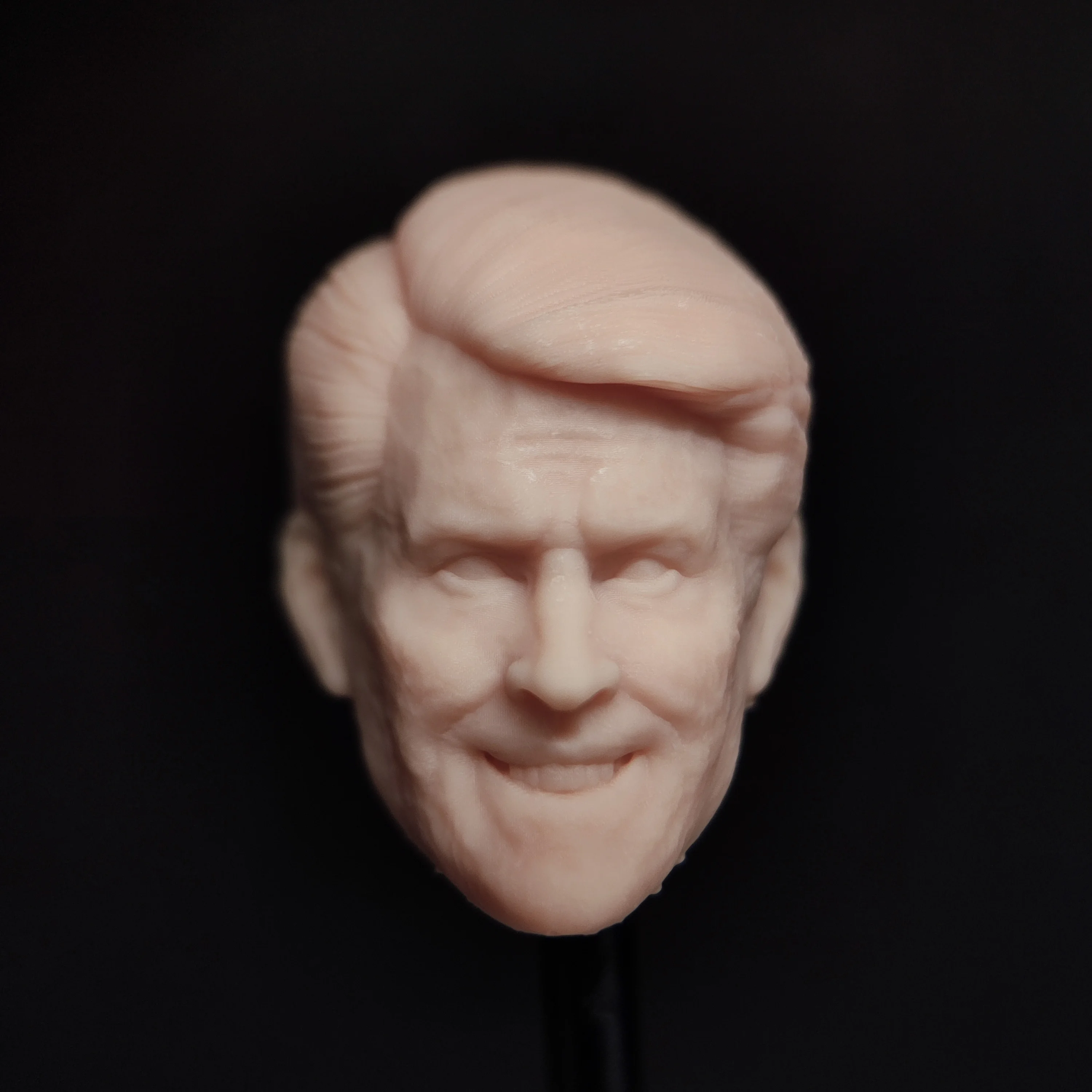 

HL1988 DIY Customized 1/18 1/12 1/10 Ryan R Wade W Unpainted Head Sculpt for 3.75" 6" 7" Figure SHF ML Mafex Mez NECA Mcf