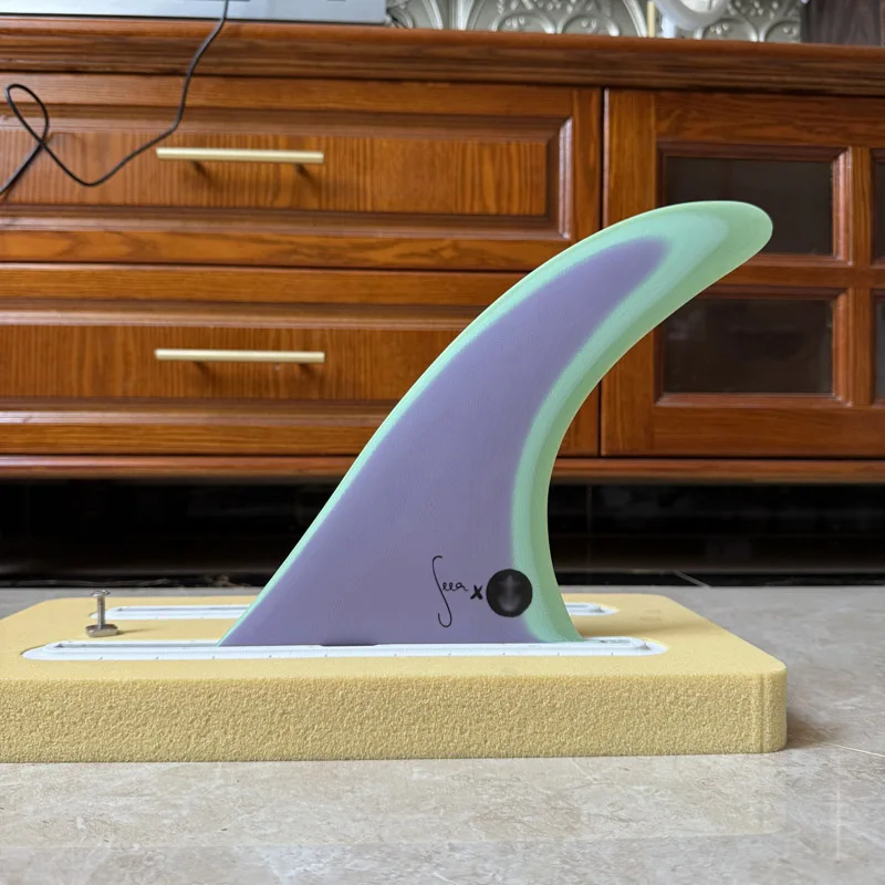 8.5 بوصة الألياف الزجاجية ثلاثة ألوان CNC الانتهاء من زعانف SUP مجداف وقوف مجلس الدافع