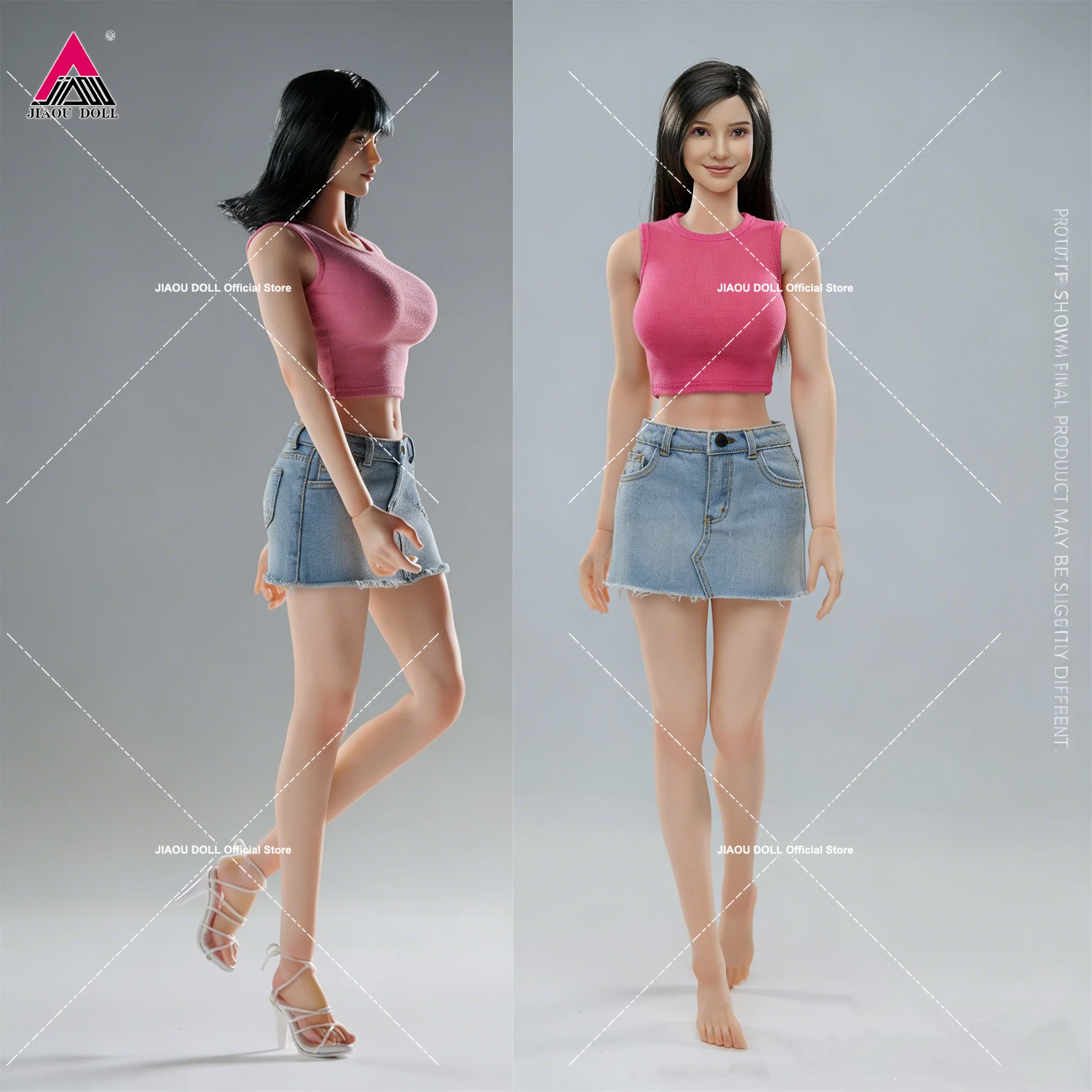 

VERYCOOL VCD-01 VCD-02 1/6 Makeup Silicone Female Seamless Body 12'' Medium Chest Action Figure Fair Regular Wheat Body