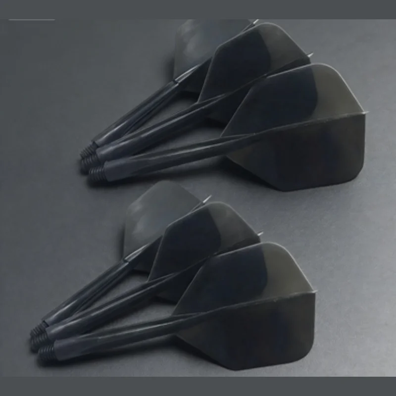 

3PCS 2BA Tooth Dart Wing Set Transparent Dart Tail One-Piece Durable Fall Resistance Blade Darts Plastic