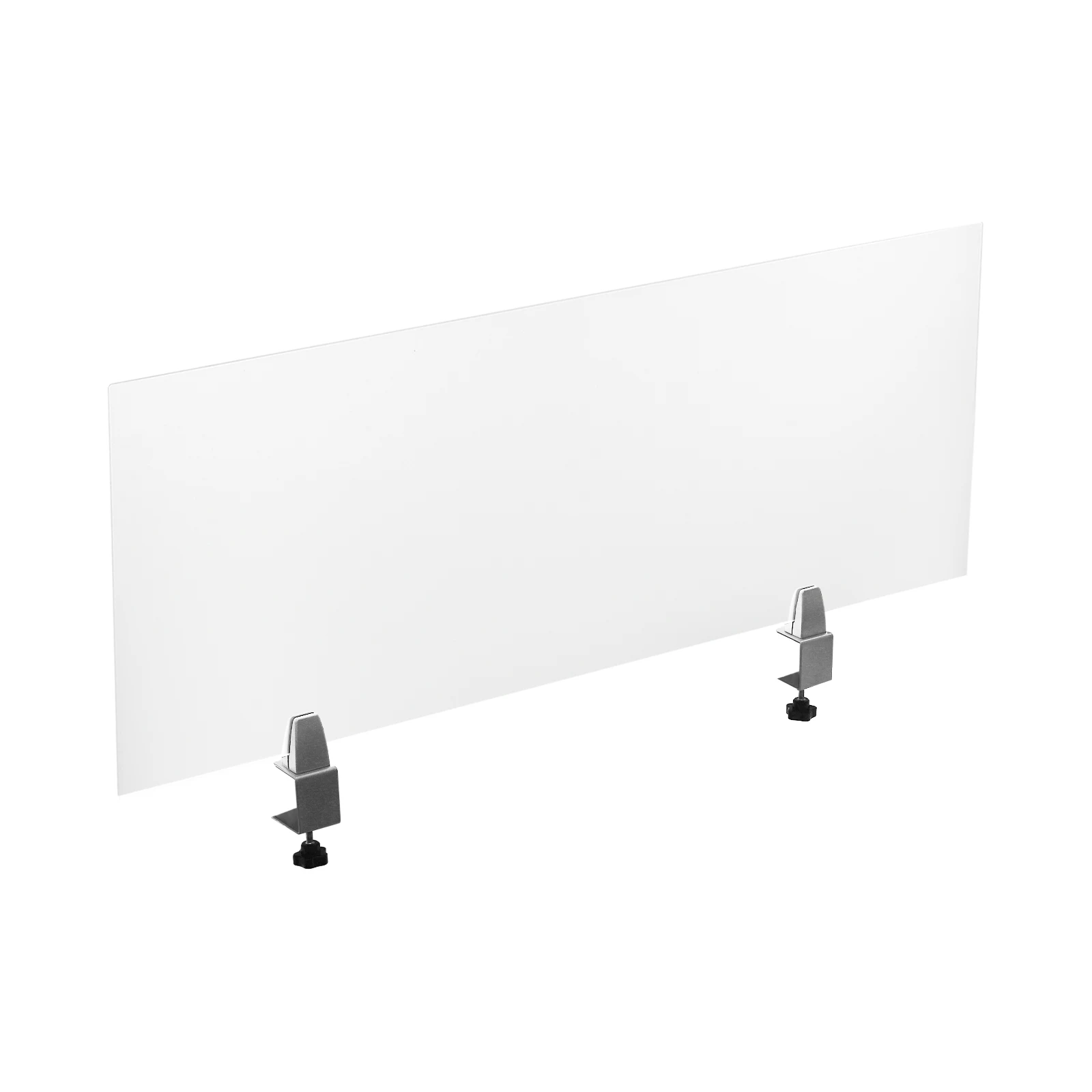 

Acrylic Desk Divider 47*18 inches Privacy Panel Panels Desktop Smooth Edges Offices Classrooms Study Tables Frosted Partition ﻿