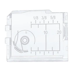 Clear Plastic Bobbin Hook Cover Plate Slide Cover Plate #750036001 For Janome Viking Husqvarna Sewing Machines Accessories