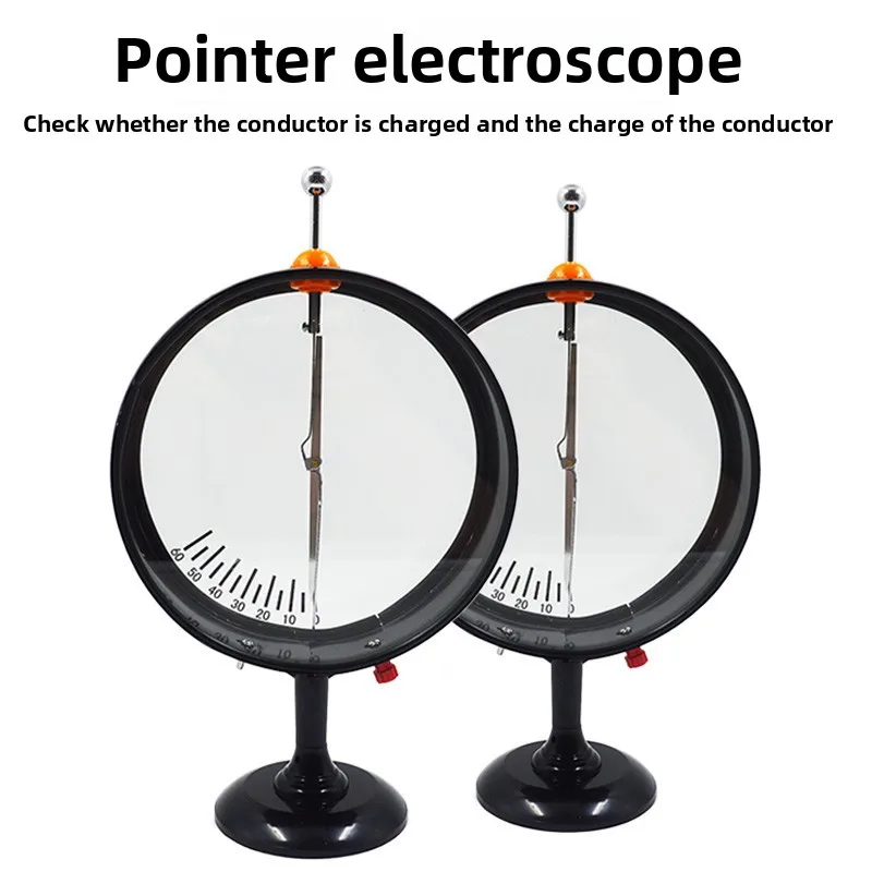 

Pointer Electroscope Electrometer Used in Electrostatic Experiment Can Measure The Potential Difference Between