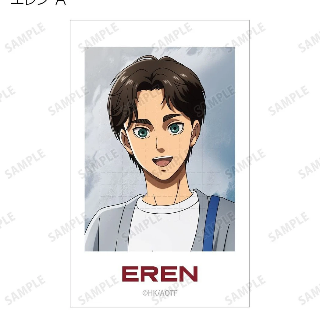 Game Erwin Smith Levi Ackerman Eren Yeager Hans Hange Zoe Acrylic Stand Figure Doll Anime Keychain Model Plate Cosplay Toy Gift