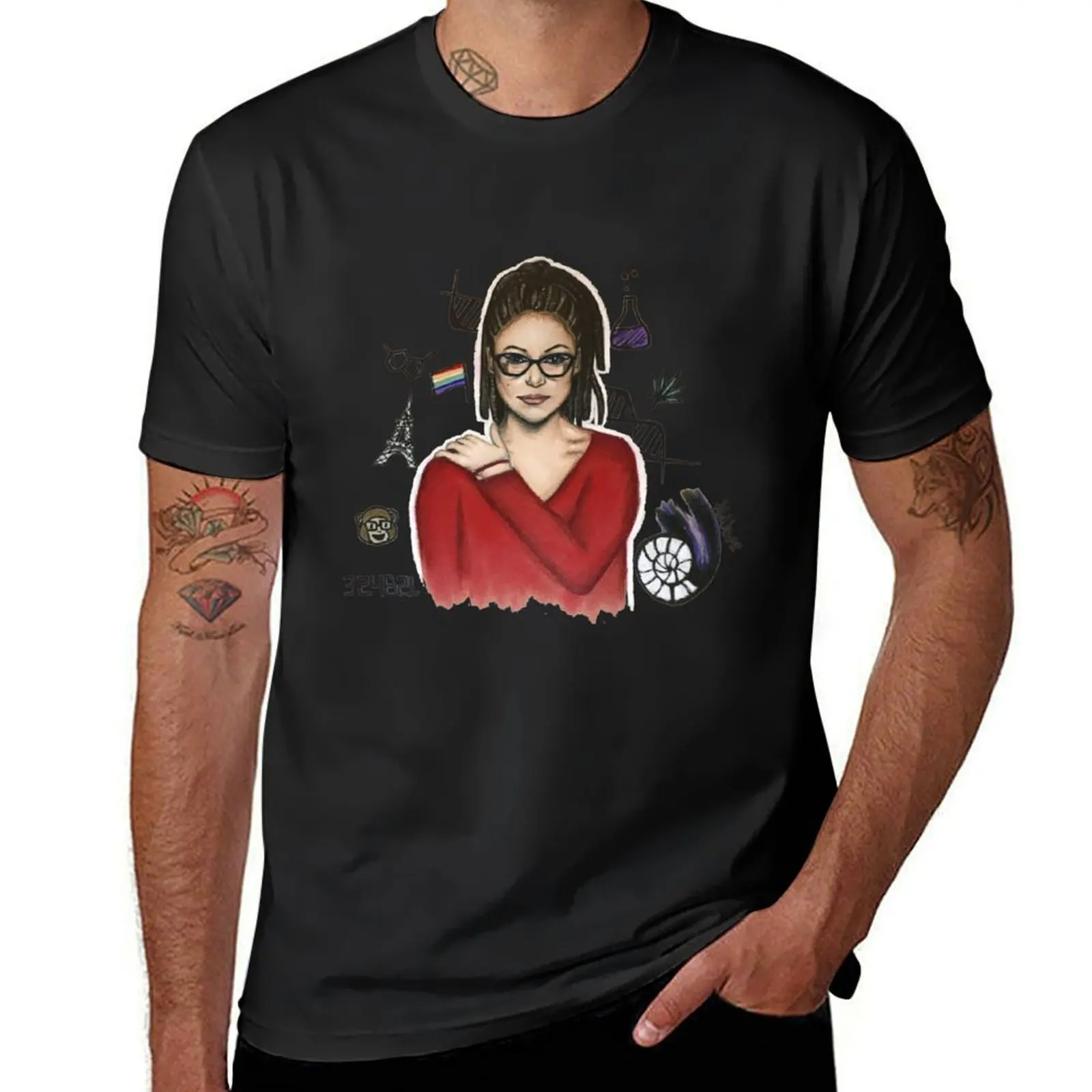 Orphan Black - Cosima T-Shirt anime clothes blacks slim fit t shirts for men