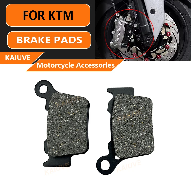 

Motorcycle Brake Pads Ceramic For KTM EXC125/200/250(T) 2004-2011 Front and Rear Brake Pads System Accessories