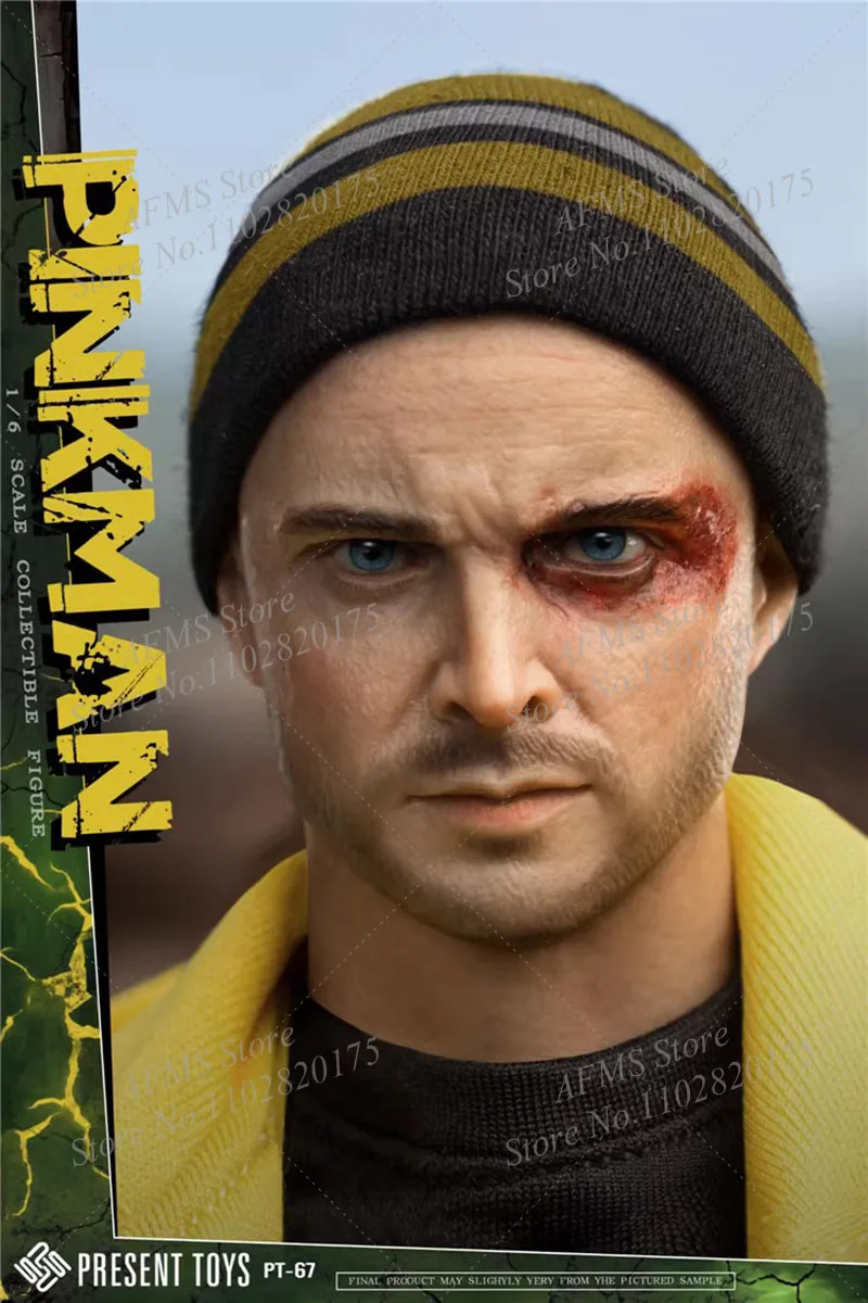 PRÄSENTIES SPIELZEUG PT-sp67 1/6 Männer Soldat Pinkman Aaron Paul Breaking Bad Puppen Komplettset 12" Actionfigur Modell Klassische Sammlung