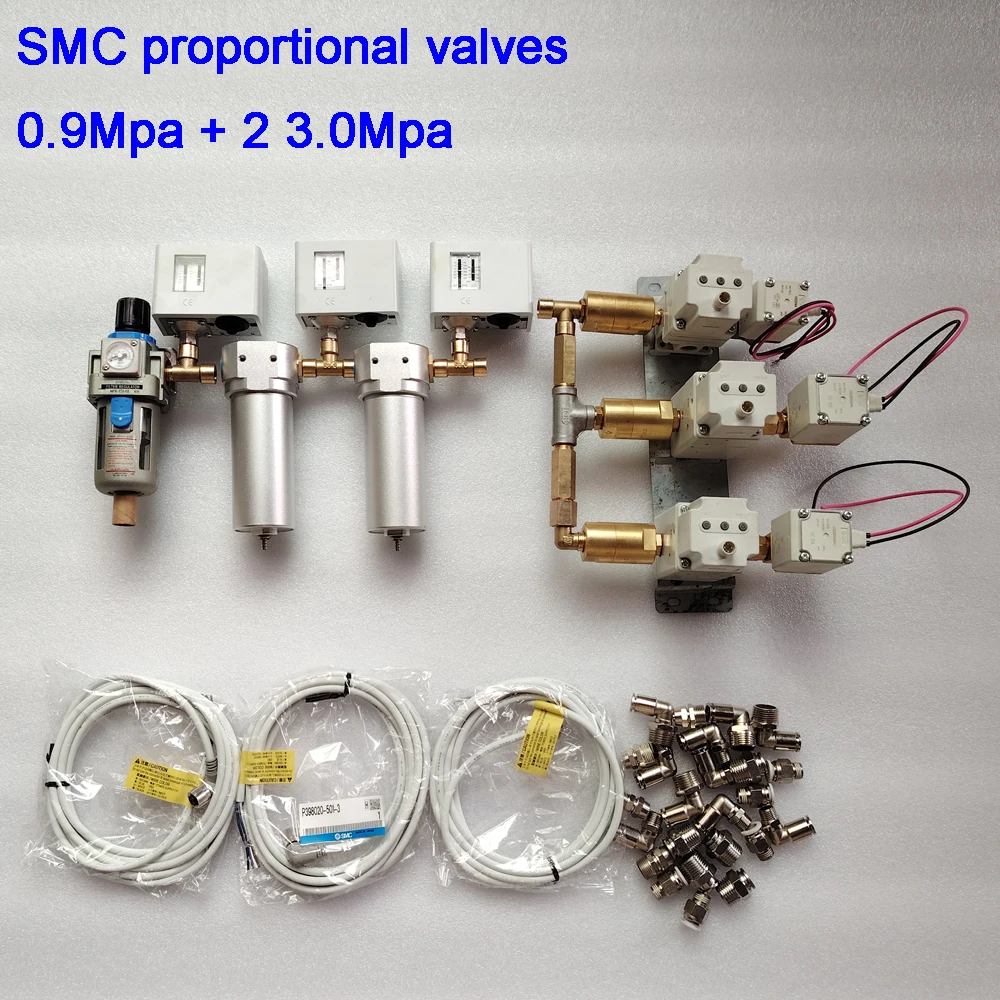 نظام التحكم TLF لمجموعة صمامات منظم قطع الألياف SMC منظم هوائي كهربائي منظم ضغط الهواء val