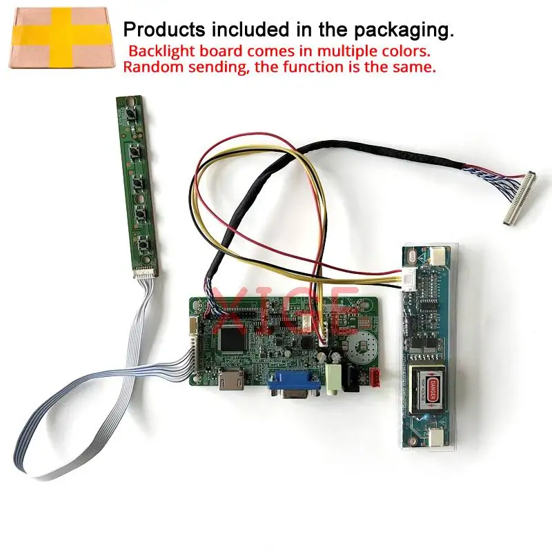 Para tx39d80vc1gaa n154i4 b154ew03 qd15tl08 monitor controlador placa de unidade kit diy 1280*800 hdmi + vga 2-ccfl 1280x800 lvds 30 pinos