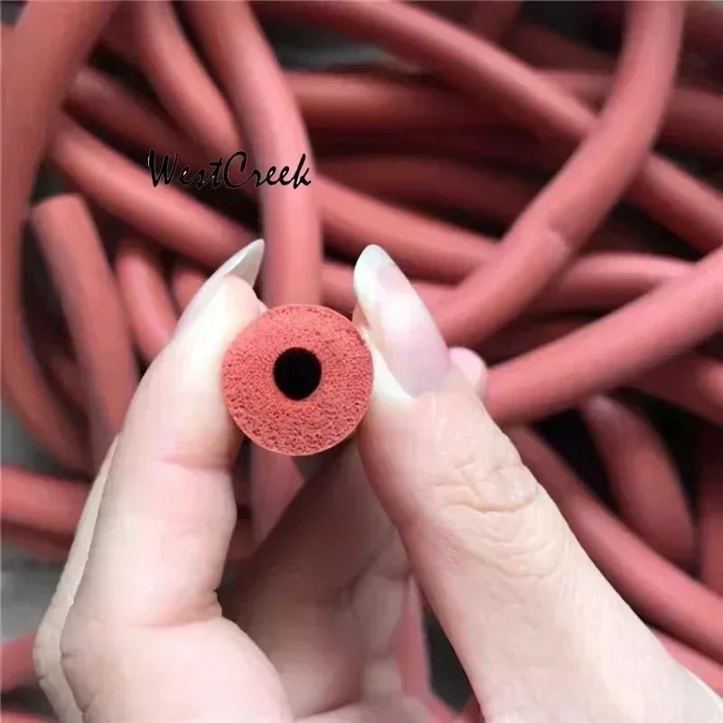 WESTCREEK 40 50 60mm ID L1m Silicone foam round tube foaming silica gel pipe expanding foam Insulated Silicon hose Sponge casing