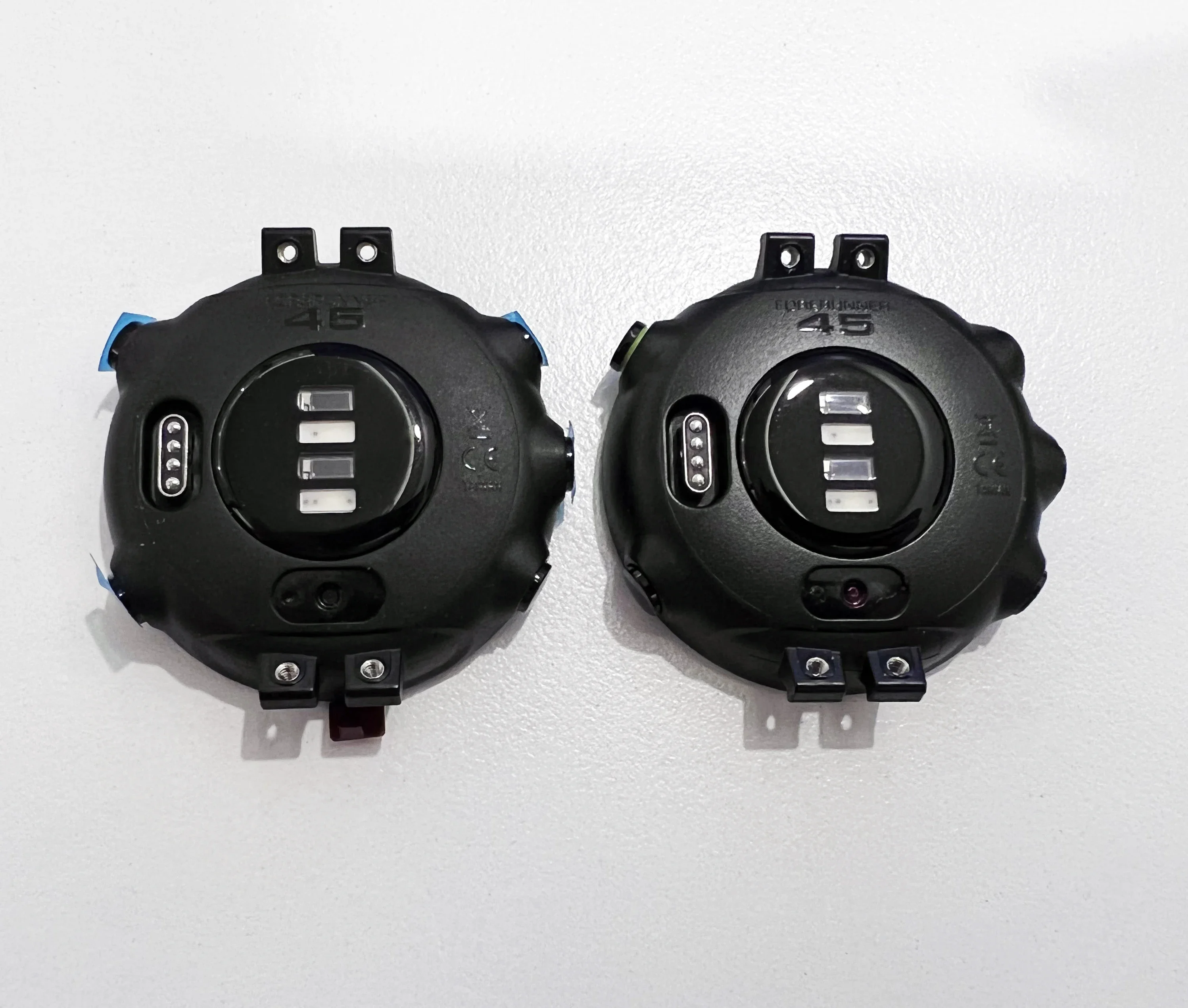 Para garmin forerunner 45 caso traseiro forerunner45 peças de reposição capa traseira para reparo de botão 010-02156-05