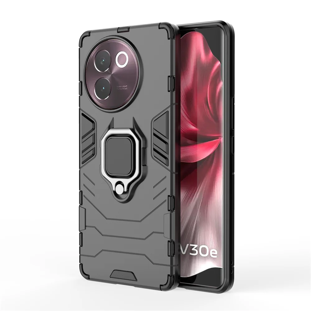 For Vivo V30E 5G Case Luxury Ring Back Cover Stand Armor Shockproof Phone Case For Vivo V40 Lite 5G VivoV30E Phone Cases