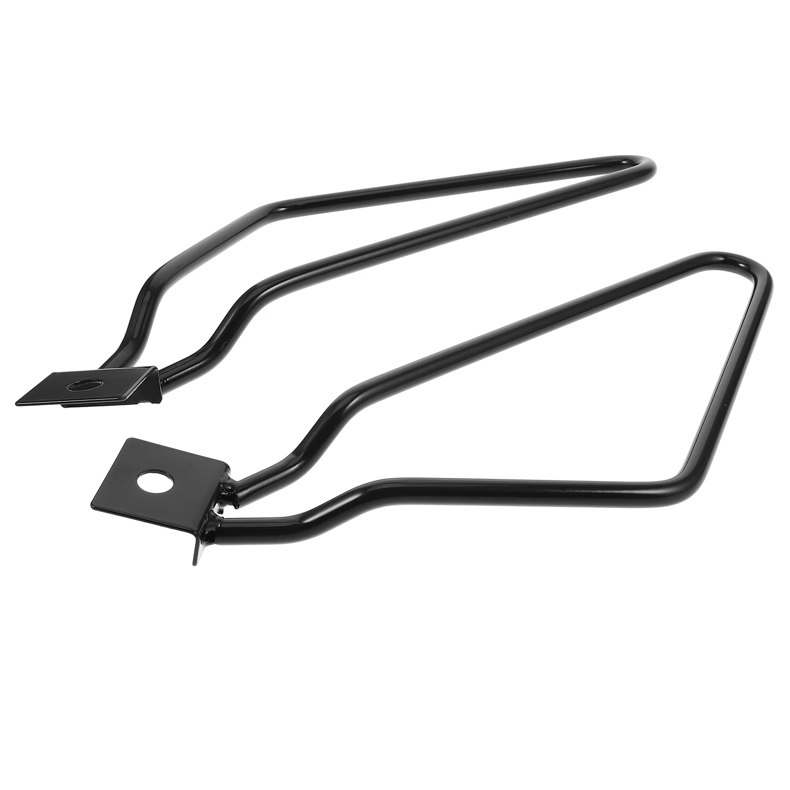 

Motorcycle Saddle Bag Brackets Sturdy Metal Universal Fit Easy Installation Travel Accessories Durability Ensured