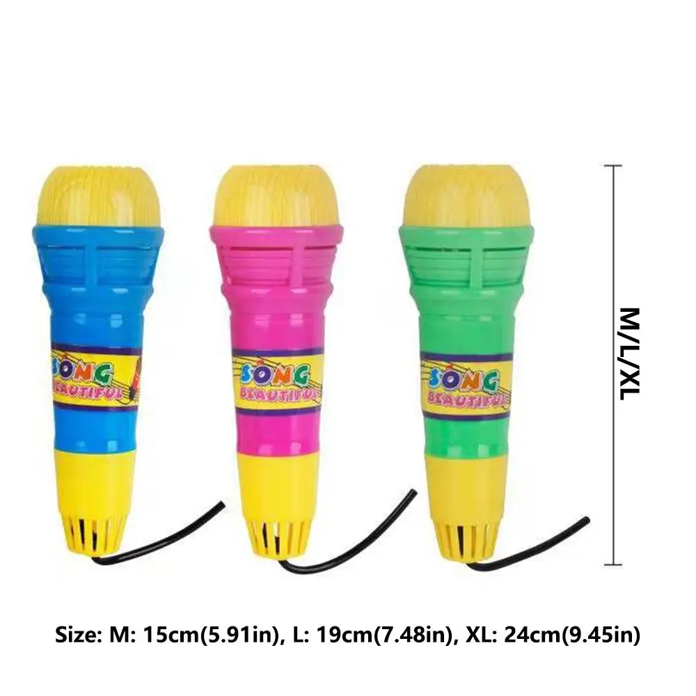 Funny Kid's Echo Microphone No Batteries Required Physical Echo Musical Early Education Enlightenment Portable