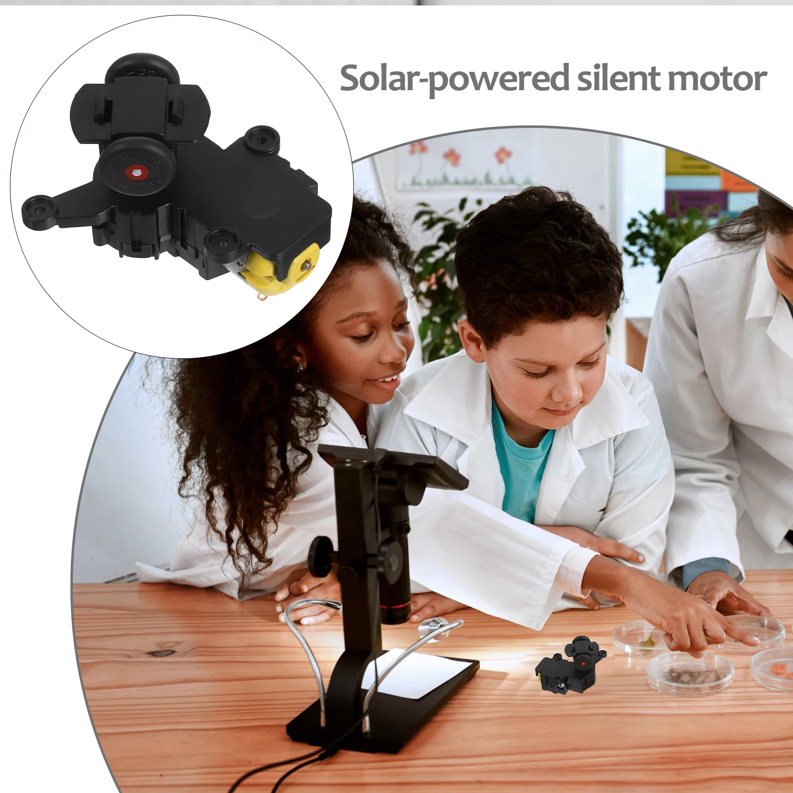 

3pcs Robot Motor DIY Toys Technology Parts Automatic Avoidance System Building Kits Kids Educational STEM Metal