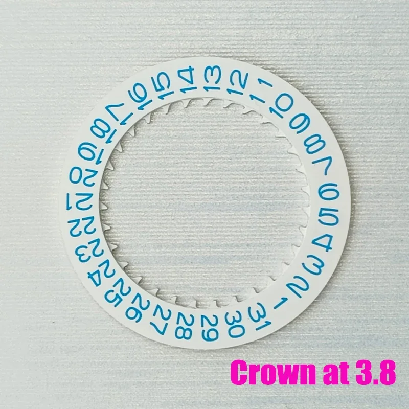 NH35 NH36 Date Dial Fits NH35A NH36A NH34 4R35 4R36 Japan Movement SKX007 Automatic Mechanical Movt Day Date Dial Wheel
