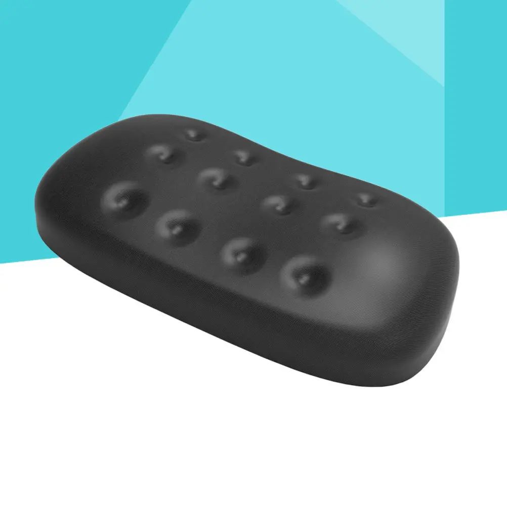 

Подставка для запястья для мыши из пены с эффектом памяти, эргономичная опора для рук для компьютера, ноутбука, игр, офиса, черный коврик для мыши