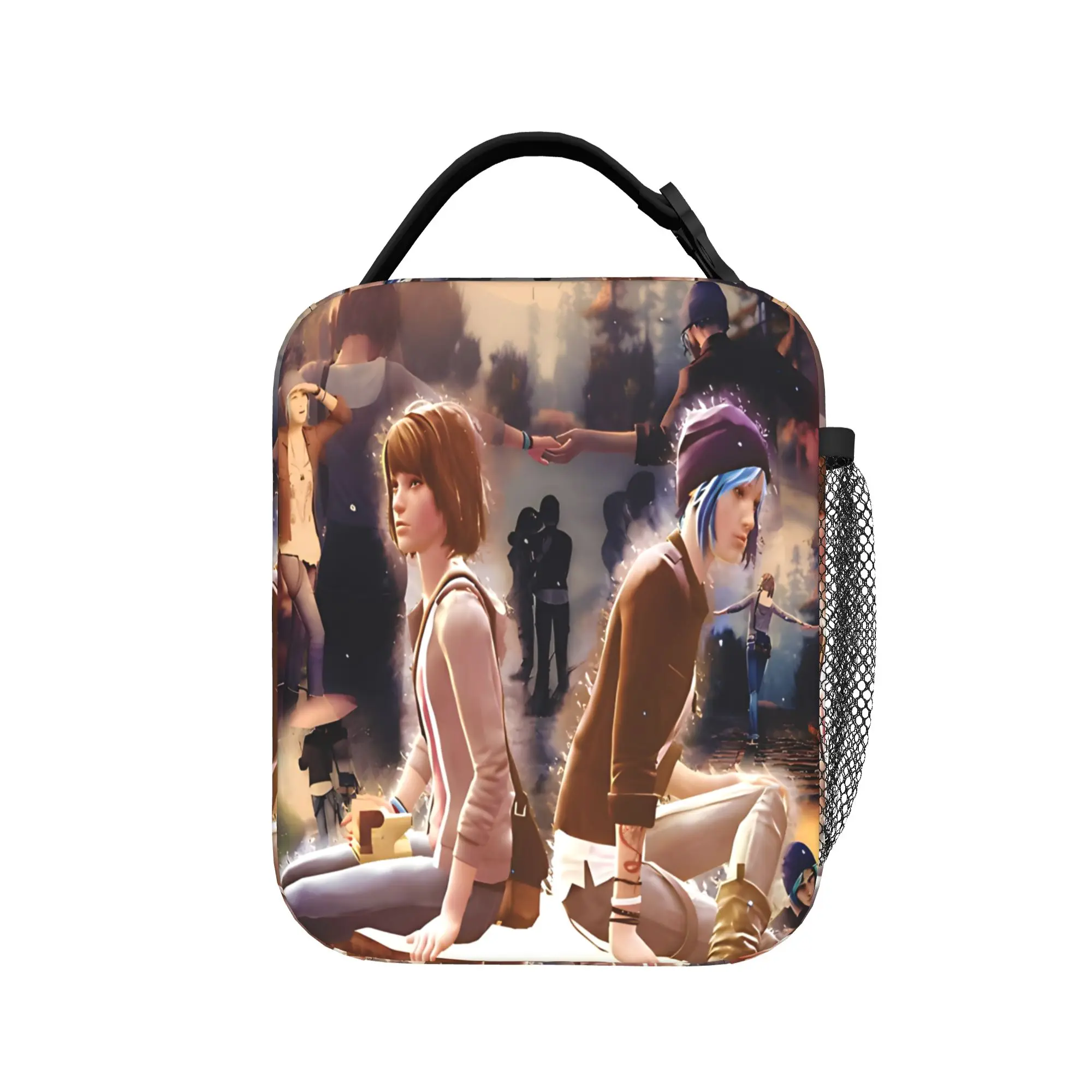 Life is Strange Game Insulated Lunch Bag Thermal Bag ,Meal Container Butterfly Tote Lunch Box Food Storage Bags School