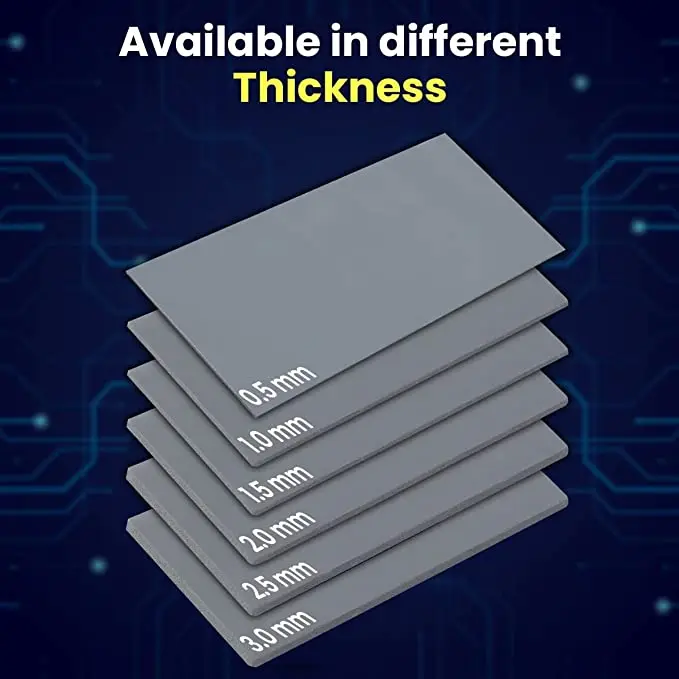 GELID GP-EXTREME 12W/MK Thermal Pad CPU/GPU Graphics Motherboard Silicone Grease Pad Heat Dissipation Silicone Pad