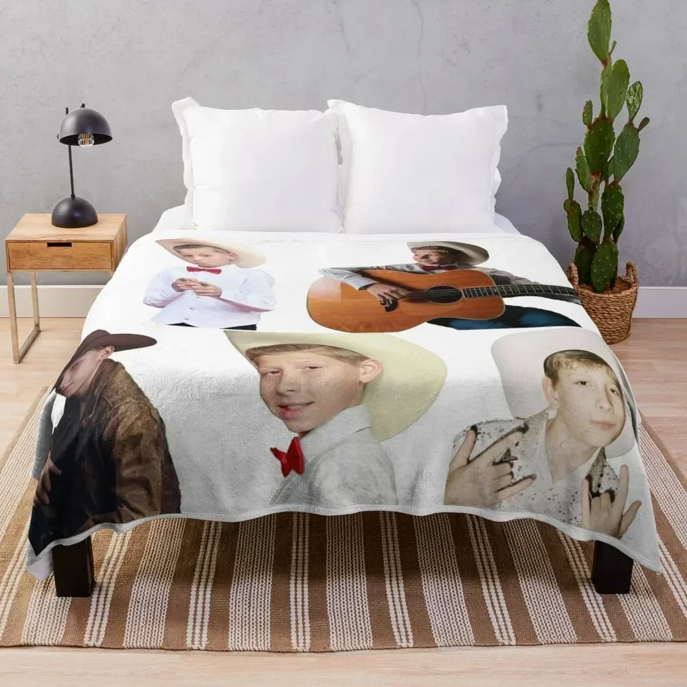 

Mason Ramsey Compilation Throw Blanket Stylish Decor Blanket Gift for Friends Roommate
