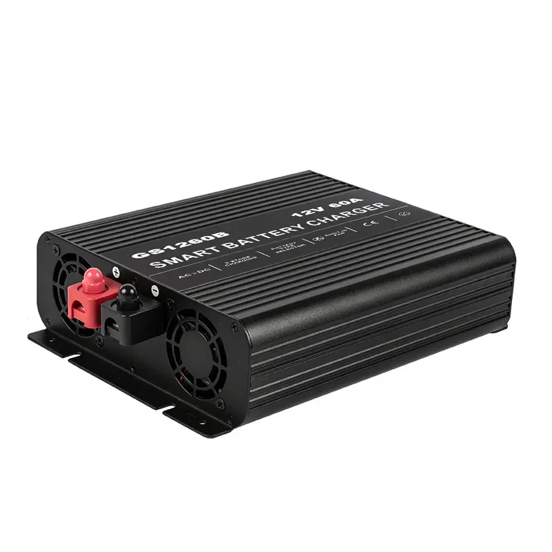 Factory OEM Battery Chargers 12V 60A Lithium Lifepo4 Lead-acid Battery AC To DC LCD Battery Charger Rv Camper