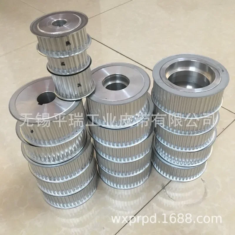Aluminum Alloy Timing Pulley S3M S5M S8M 5M 8M 14M T10 Customizable Synchronous Belt Pulley for CNC 3D Printer
