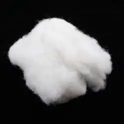 Filling Cotton Stuffing Cotton Basting Wadding Filling Material Fiber Filling Cushion Filling Made Of Polyester, White, 150g