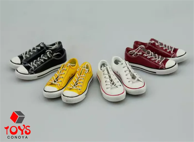 In Stock ZYTOYS ZY1002 1/6 Scale Sneaker Canvas Shoes Inside Empty Accessories Fit 12