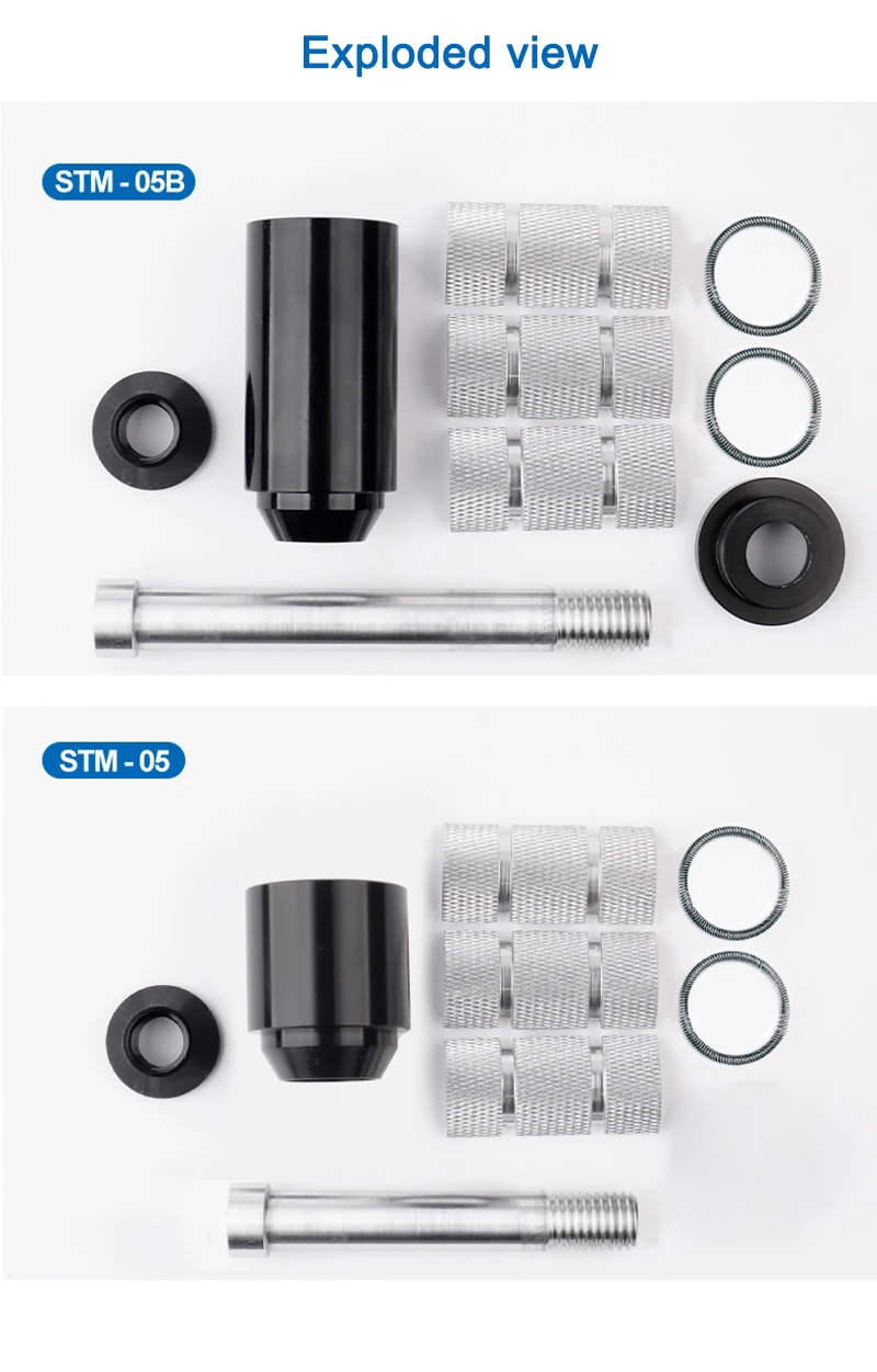 Höhenverlängerung für MTB, Rennrad, BMX, Faltrad-Lenker, Versteckter Riser aus Aluminiumlegierung, Gabelrohr-Verlängerung – Detail 12