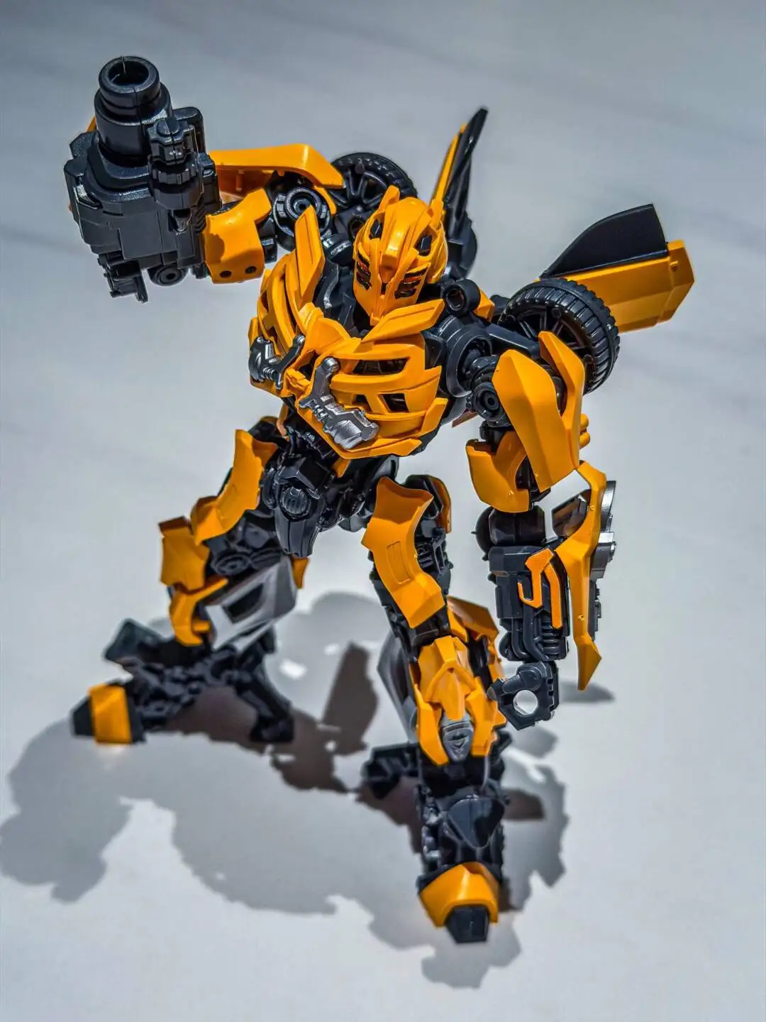 Blokees Classic Class Transformers Dark Of The Moon Film Megatron Bumblebee Figurki Akcji do Składania Ruchome Modele Zabawki Prezent