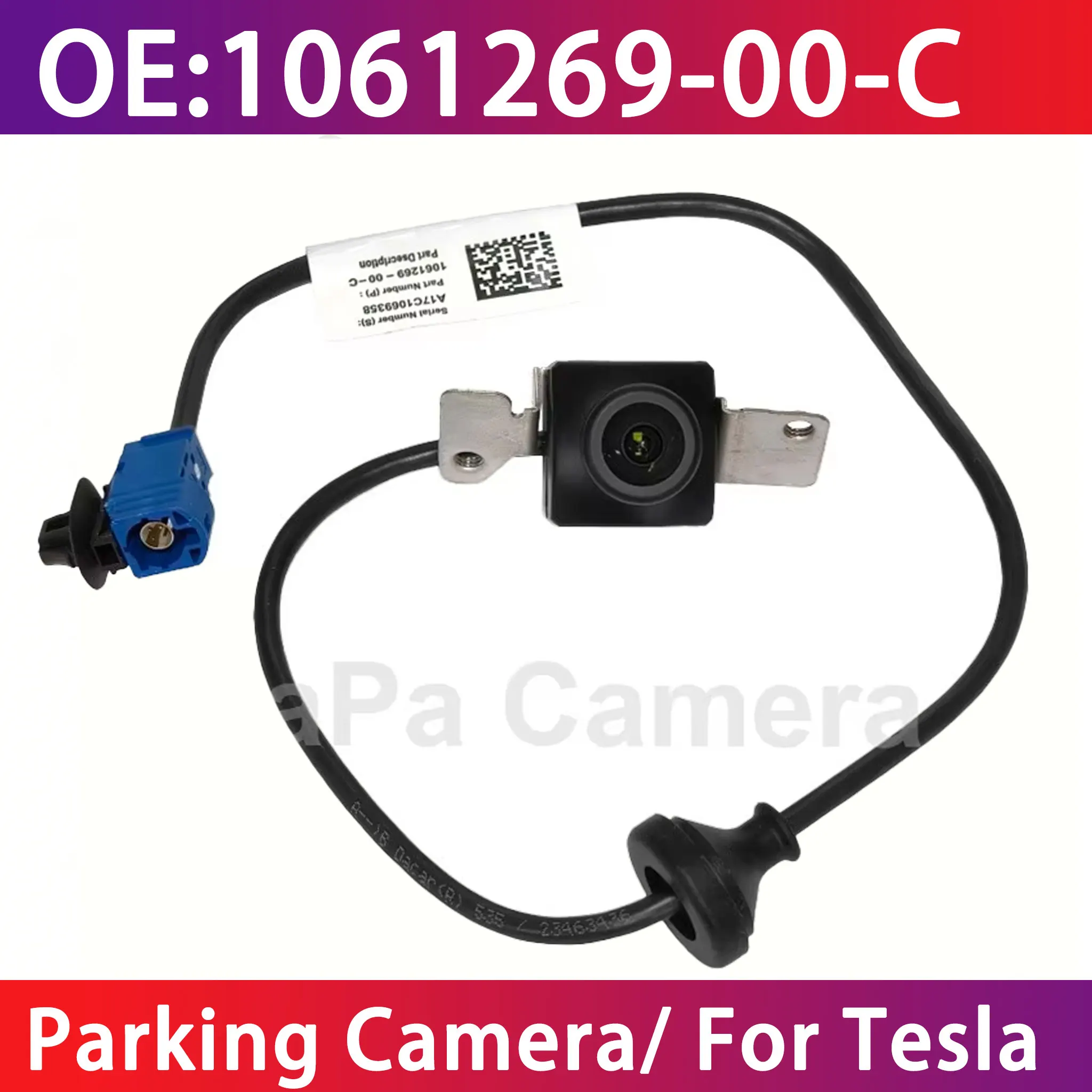 HD Rear View Parking Camera 1061269-00-C For Tesla Model S 2017 2018 2019 2020 2021 2022 2023 106126900C HD Accessories