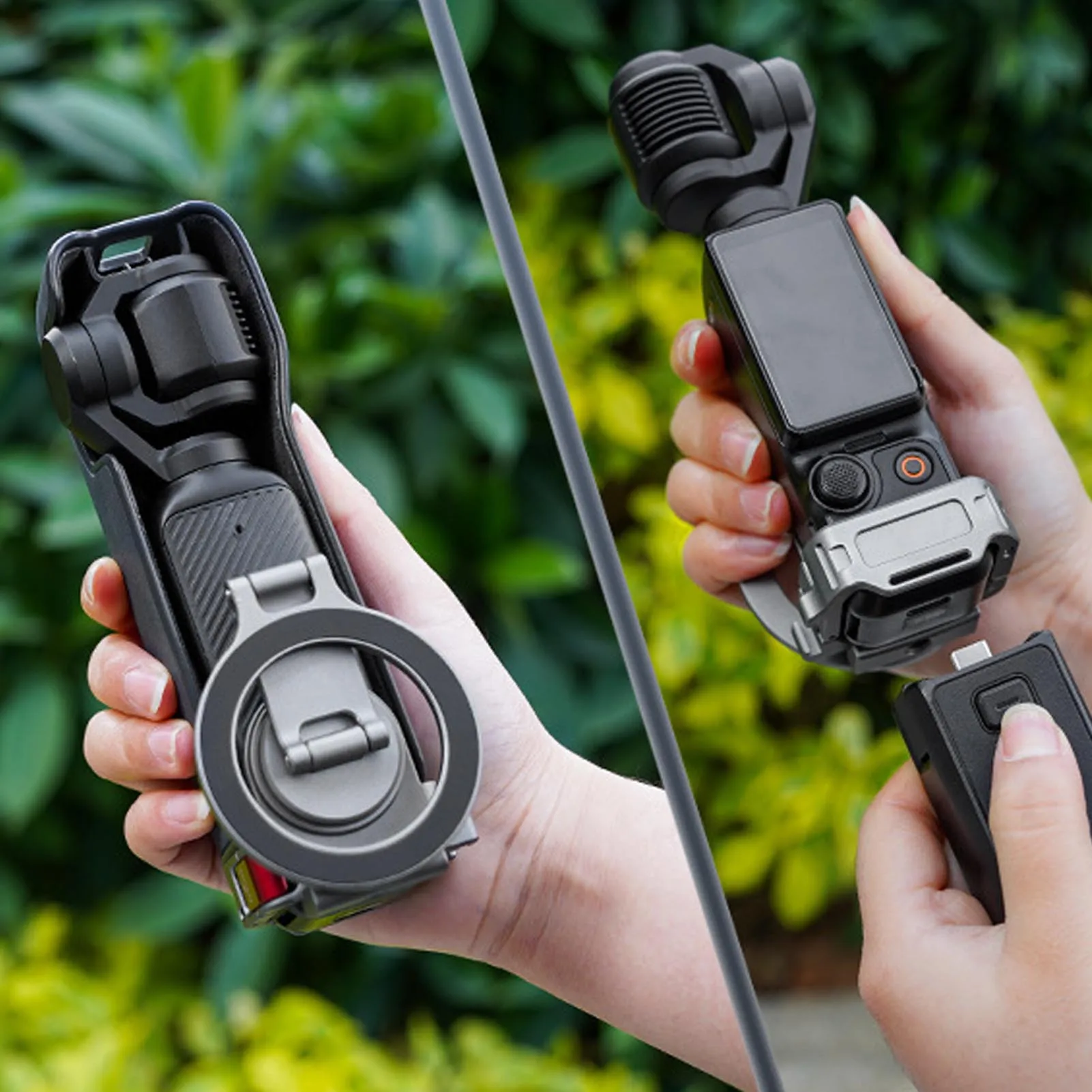 Camera Magnetic Mount Stand Camera Magnetic Bracket Aluminium Alloy Multifunctional Magnetic Camera Expansion Mount for POCKET 3