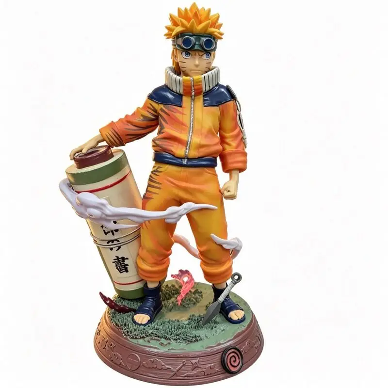 Figura de Acción TOTOTOY KO Tsume Naruto Uzumaki Naruto de 41 cm, Figuras de Anime de PVC, Figura Coleccionable Figma