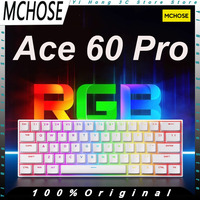 MCHOSE Ace 60Pro Magnetic Switch Mechanical Keyboard Wired Hot Swap RGB 61 Keys RT Custom PC E-sports Laptop Gaming Keyboards